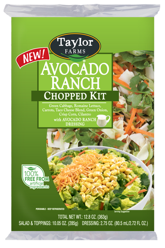 Avocado Ranch Chopped Kit with Avocado Ranch Dressing • 12.8 oz