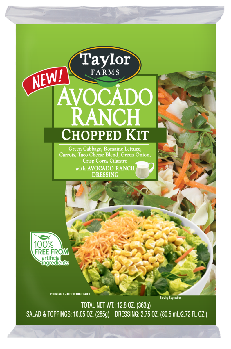 Avocado Ranch Chopped Kit with Avocado Ranch Dressing • 12.8 oz