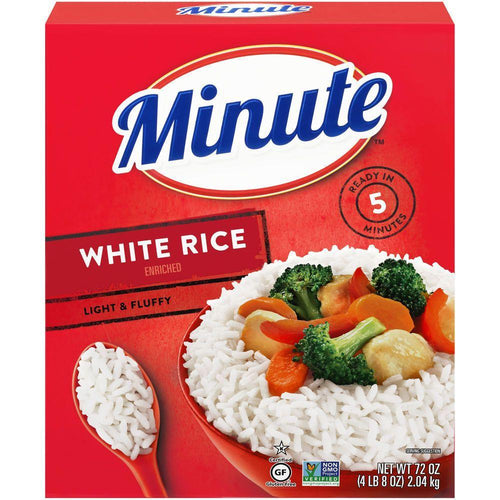 Instant Enriched Long Grain White Rice • 72 oz