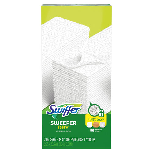 Sweeper Dry Sweeping Cloth Refills • 2 pk x 43 ct.