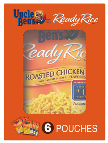 Roasted Chicken Flavored Ready Rice • 6 pk x 8.8 oz.