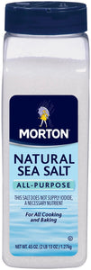 All-Purpose Natural Sea Salt with Pour Spout • 45 oz