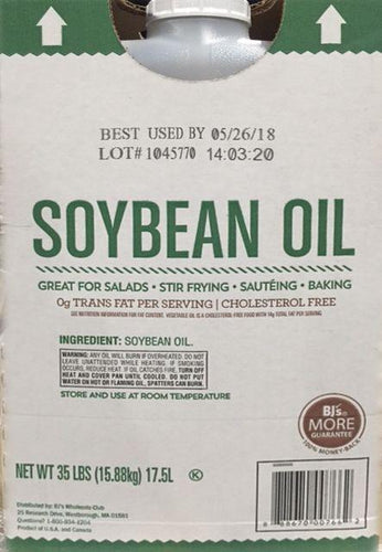 Soybean Oil • 35 lbs