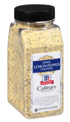 Culinary Selects Zesty Lemon Pepper Seasoning • 185 oz.