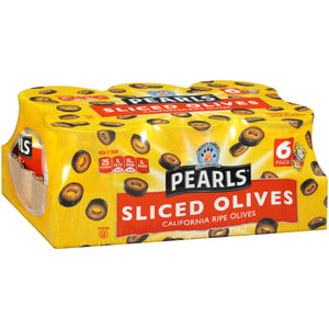 Sliced California Ripe Olives • 6 pk x 3.8 oz.