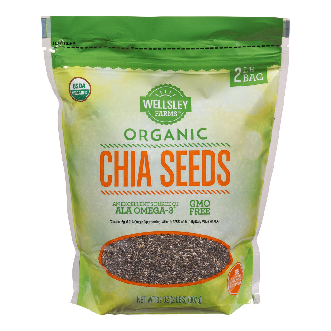 Organic Chia Seeds • 2 lbs