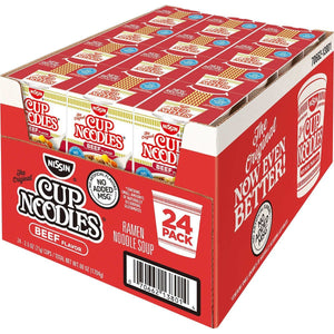 Cup Noodles Beef Flavor Soup • 24 pk x 2.25 oz