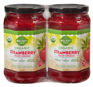 Organic Strawberry Preserves • 2 pk x 22 oz.