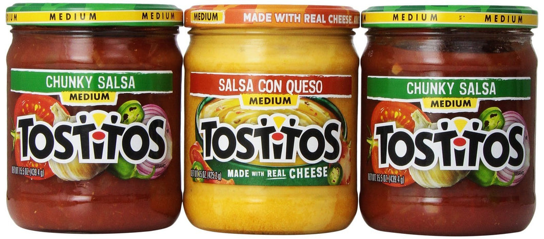 Salsa/Queso Dip • 3 pk x 15.5 oz