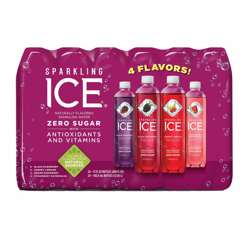 Purple Naturally Flavored Sparkling Water • 24 pk