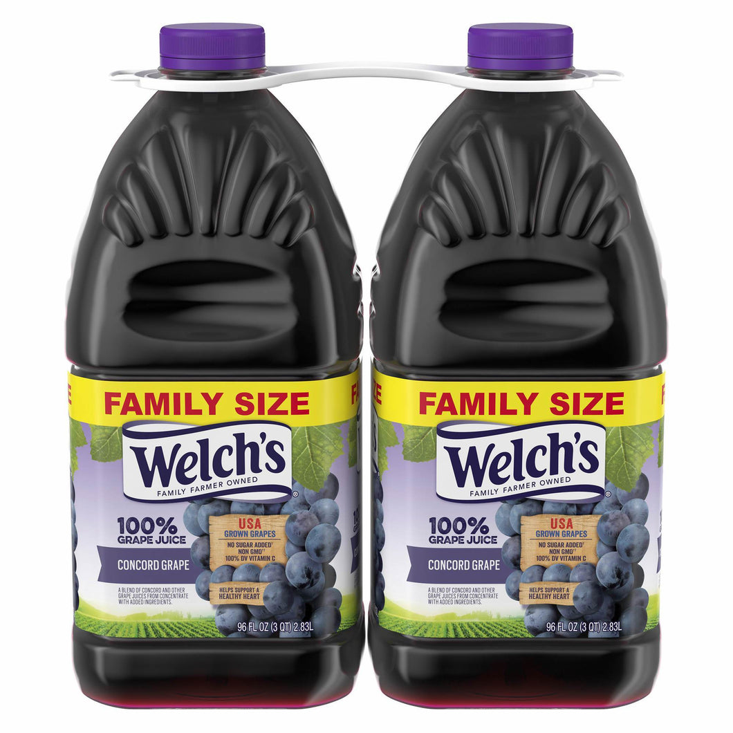 100% Concord Grape Juice • 2 pk x 96 oz