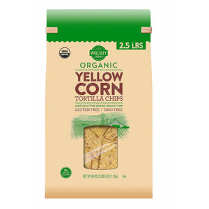 Organic Yellow Corn Tortilla Chips • 40 oz