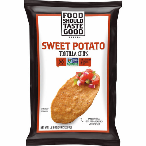 Sweet Potato Tortilla Chips • 24 oz