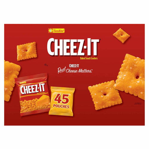 Cheez-It Crackers Individual Pouches • 45 ct