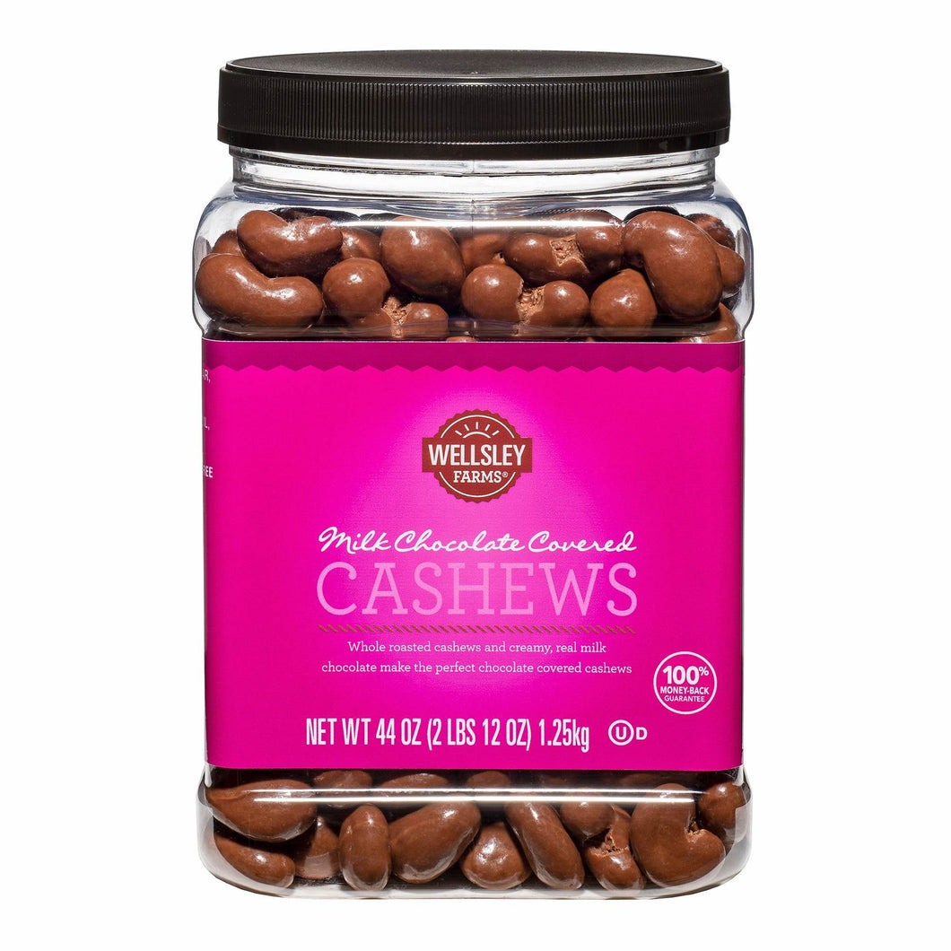 Milk Chocolate Covered Cashews • 44 oz