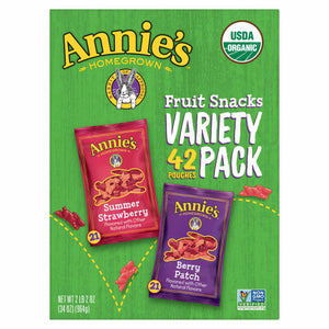 Organic Fruit Snacks Variety Pack • 42 ct