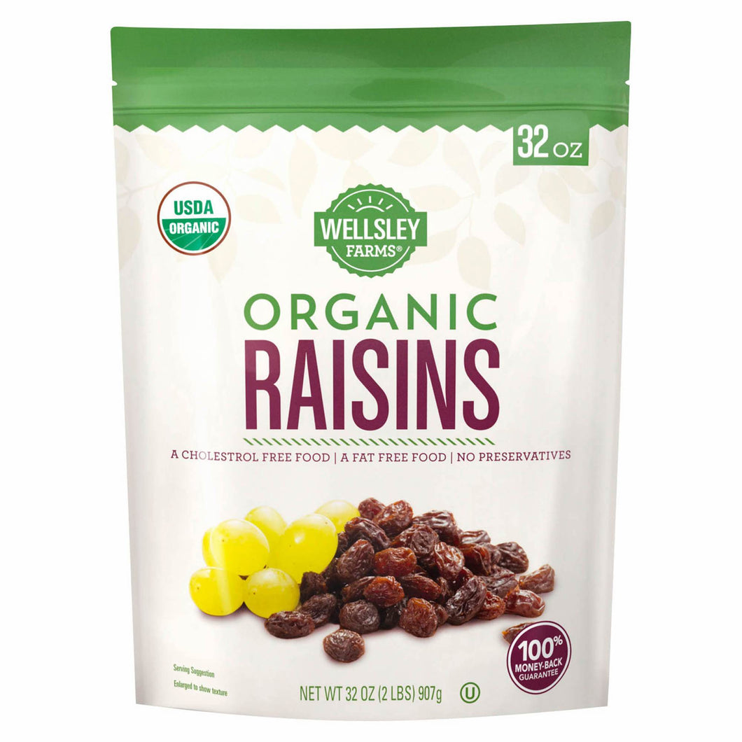 Organic Raisins • 2 lbs