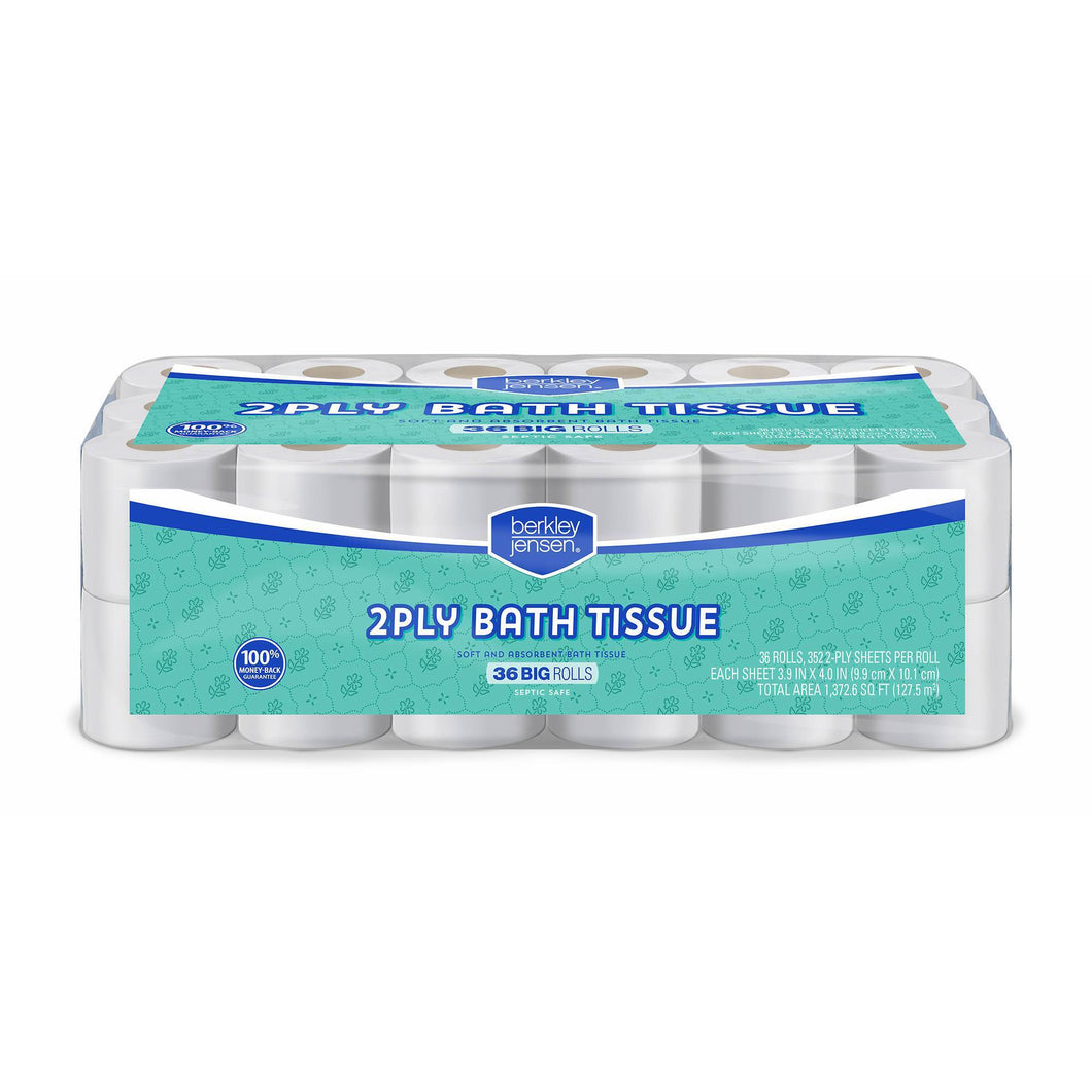 Big Roll 2-Ply Bath Tissue • 36 pk x 352 Sheets