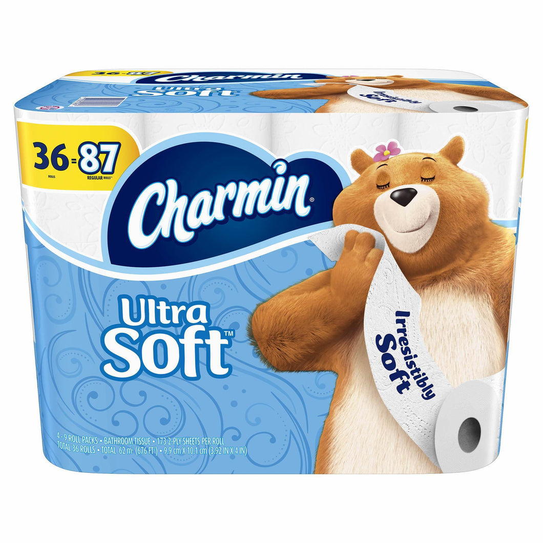 Ultra Soft 173-Sheet 2-Ply Toilet Paper • 36 pk