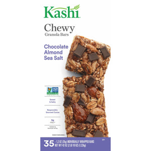 Chocolate Almond Sea Salt Chewy Granola Bars • 35 ct x 1.2 oz