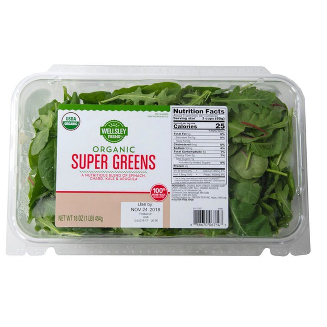 Wellsley Farms Organic Super Greens • 1 lb