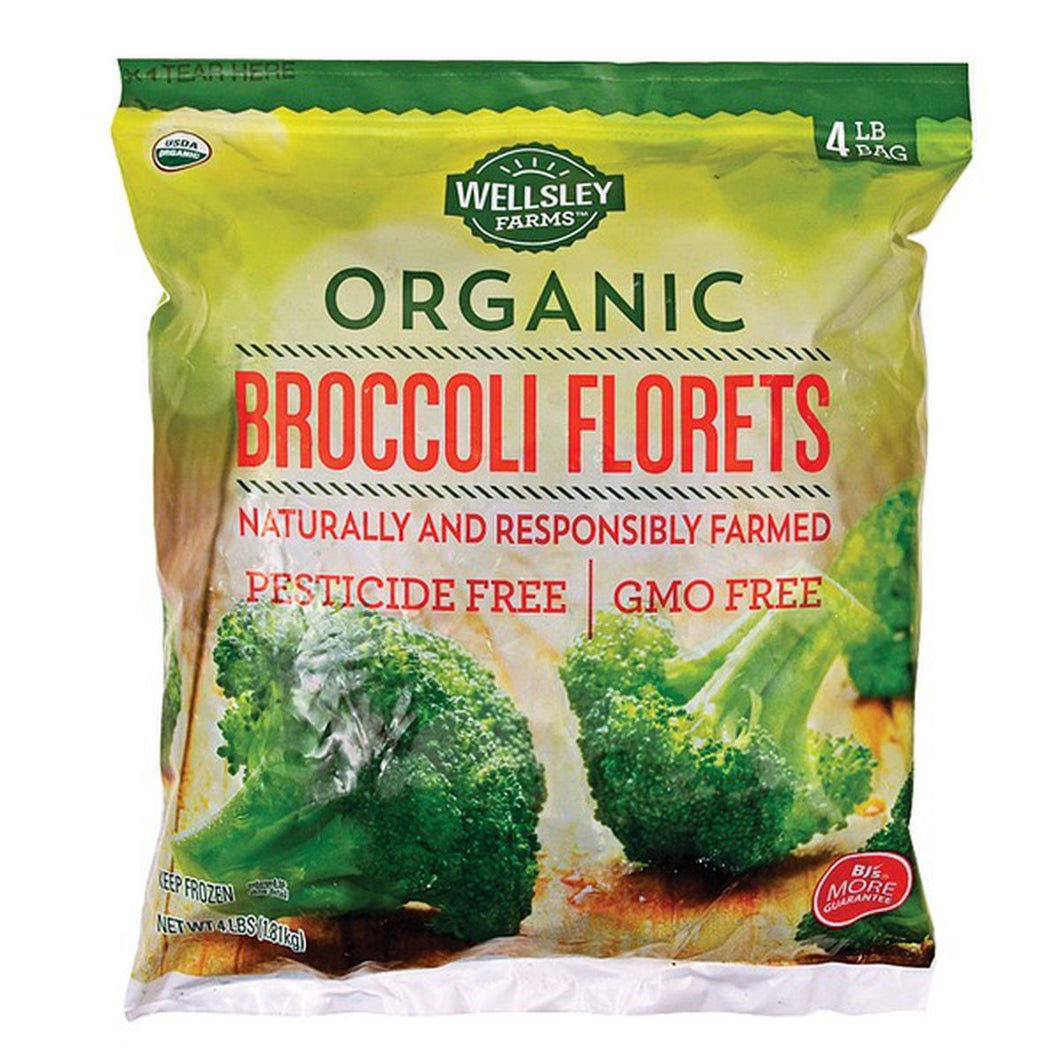 Organic Frozen Broccoli Florets • 4 lb