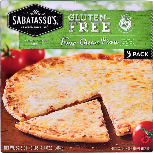 Gluten-Free Four-Cheese Pizza • 52.5 oz