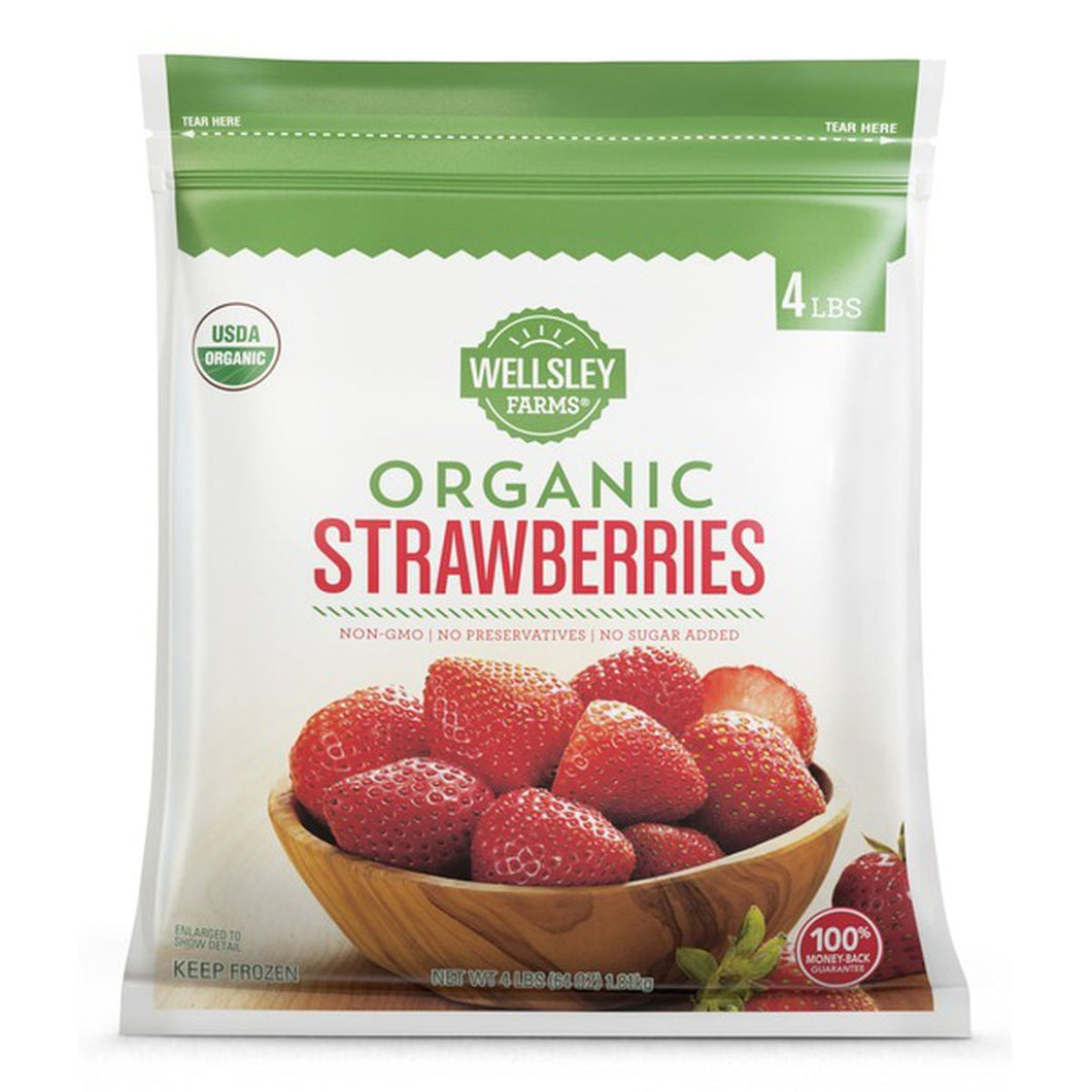 Organic Strawberries Bag • 4 lb