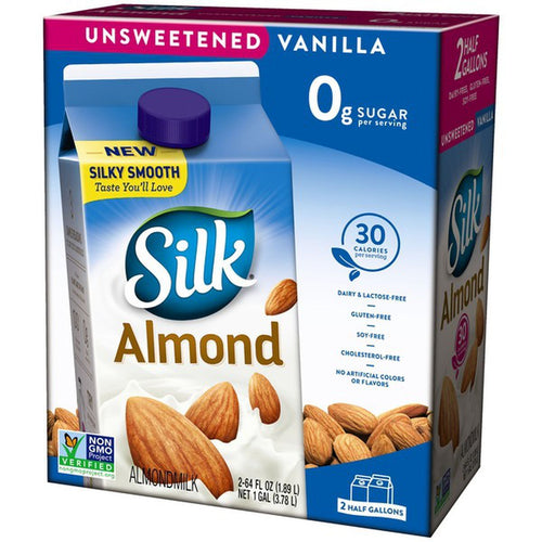 Unsweetened Vanilla Almondmilk • 2 x 64 oz