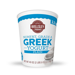 0% Fat Plain Greek Yogurt • 40 oz