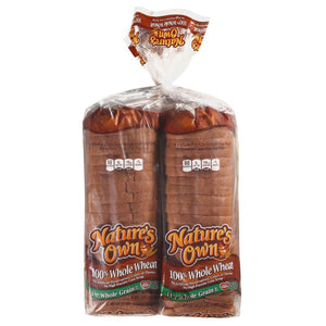 100% Whole Wheat Bread • 20 oz