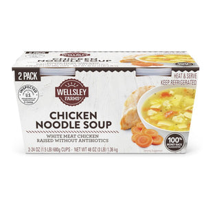 Chicken Noodle Soup • 2 x 24 oz, 3 lb